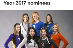 AZ Central Volleyball Athele of the year 2